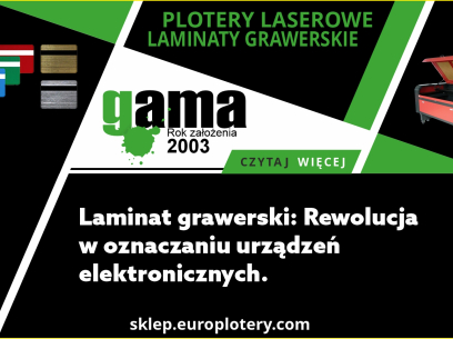 Laminat grawerski: Rewolucja w oznaczaniu urządzeń elektronicznych